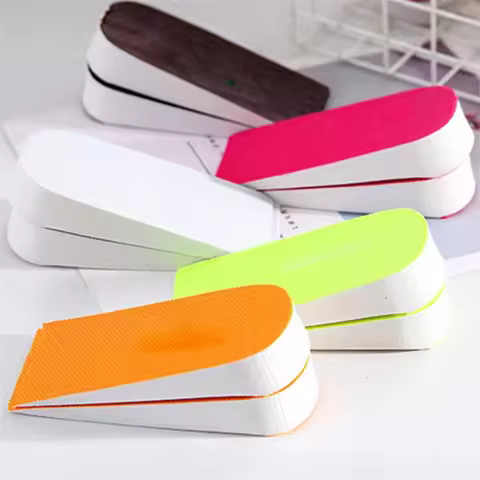 Invisible Height Increased Insoles Heel Pads Orthopedic Insoles Soft Anti-slip Foot Insoles 2.5cm Li