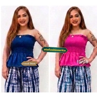 Balinese Tube Top Tube Top POLOS Pleated Tube Top/