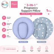 Shapee 3-in-1 Pregnancy Support Pillow | Ergonomic C-Shape | Enhanced Comfort | Hypoallergenic