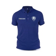 polo Shirt Sulam Motorsport Proton Division R3 Satria Perdana Logo Baju Lelaki Tee Cotton Fashion Em