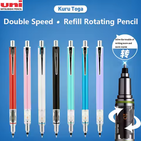 1pcs Uni Mechanical Pencil M5-559 0.3/0.5/0.7mm Lead Kuru Toga ADVANCE Low Center of Gravity Rotary 