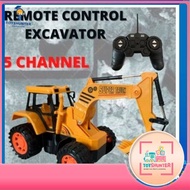 POWER 5 CHANNEL Excavator Remote Control Kereta Bajak Jengkaut Mainan Budak Lelaki Harga Murah Kapal