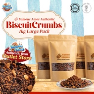 Famous Amos Crumbs - Cookie / Biscuit - 1kg Large Pack Authentic Crumb