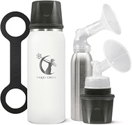 Breastmilk Chiller Reusable Storage Container by CERES CHILL | Cooler - Keeps Milk at Safe temperatu