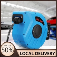 New 10M 1/4"  Wall Mount Retractable Auto Rewind Air 260PSI Compressor Hose Reel 33*16*28.5CM