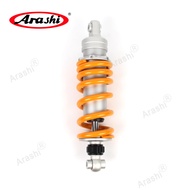 ARASHI For Honda NC700 Rear Shock Absorbers Universal 305mm Motorcycle Scooter Adjustable Air 12mm S