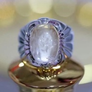 石英戒指 杜爾納傑夫石戒指 男款手工飾品 925銀戒指