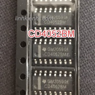 2 IC NUMBER CD4052 COMPONENTS CD4052BM 4052 SOP-16 (STICKER)