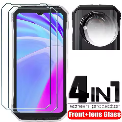 Glass For DOOGEE V30 Pro 6.58" Tempered Glass Screen Protector HD Protective Phone Lens Film On For
