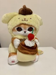 mofusand x Sanrio 布甸狗 毛公仔