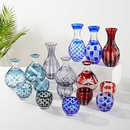 Japanese Style Sake Jug Wine Set Crystal Glass Sake Jug Shochu Jug Creative Sake Glass Spirit Glass 