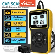 Car OBD2 Diagnostic Scanner Code Reader Engine Fault Code Reader Scanner Can Diagnose All II Protoco