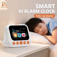 Kids Alarm Clock AI Interactive Voice Talking Music Story Timer Rechargeable Educational Toy