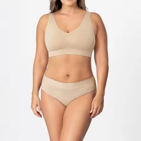 N416 Shaper Bra Plus Size soft Bra Women Seamless genie Bra removable Pads comfort shaper bra for pl