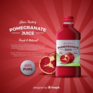 JUICE POMEGRANATE (1 LTR)