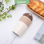Cốc giữ nhiệt Lason Pastel 420ml Ly giữ nhiệt inox 316 uống cà phê văn phòng CN-GN04