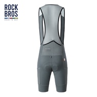 【ROAD TO SKY】ROCKBROS Cycling Pants Men's Breathable Summer Road Bike Riding Clothes Strap Shorts Quick Drying