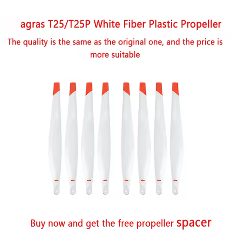Copy Agras Drone T25/T25P 5018 Carbon Fiber Plastic White Propellers Sun protection For Agriculture 