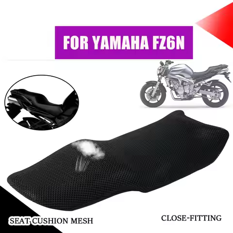 For YAMAHA FZ 6 N FZ6 N FZ6N FZ 6N F Z6N 2006 Motorcycle Accessories Seat Cushion Cover Protection G