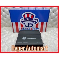 Uncle Sam Car 2 Channel Power Amplifier Amp (US 120.2) 60 Rms x 2 Kereta Myvi Bezza Axia Ativa Saga 