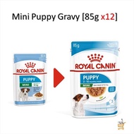 ☃Royal Canin Mini Puppy Gravy Dog Pouch 12 ซอง รอยัลคานิน อาหารเปียกลูกสุนัข อาหารลูกสุนัข พันธุ์เล็ก❤