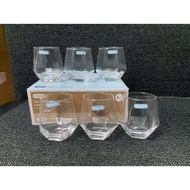 COMBO of 6 HAKONE TULIP GLASS CUP 310ML INOCHI