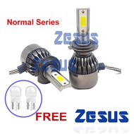 2 Pcs x LED Zesus Lampu Zen 4  Headlamp Bulb 6000K H4 12v - Hyundai Matrix 2002-2010