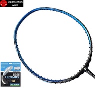 Apacs Commander 20 Blue Blk【Install with String】Yonex BG66 Ultimax (Original) Badminton Racket (1pcs)