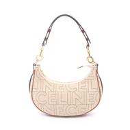 【二手】Celine CELINE AVA 中型單肩包 AvaNATURAL/棕褐色帆布皮革 中型 AVA 女士二手 A