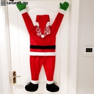 [ARBES] 2024 Christmas Outdoor Decoration Hanging Santa Claus Climbing Santa Yard Decor