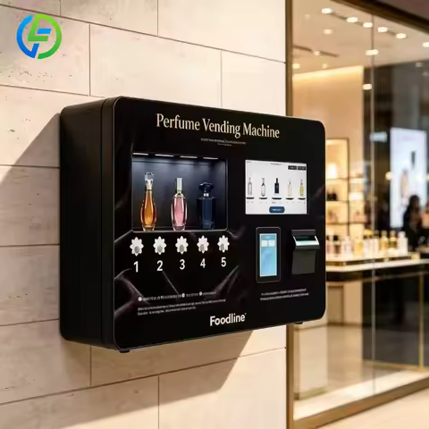 FL Customized Automatic Perfume Vending Machine Cashless Perfume Vending Machine for Self Service Fr