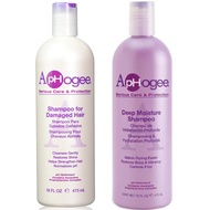 [ iiMONO ] Aphogee Shampoo for Damaged Hair | Deep Moisture Shampoo , 473ml