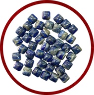 Natural Stone Lapis Lazuli ขนาดSQC20mm หนา7.5mm วัตถุมงคลเสริมดวงโชคดี หินนำโชค หินแท้ลาพิส ลาซูลี่ ทุกเม็ดของแท้จากธรรมชาติ พลังของหินได้เพิ่มโชคลาภ รวยๆ เฮงๆ เหมาะสำหรับวางบนโต๊ะทำงานหรือใส่วางกระเป๋า หรือใส่ในขวดแก้วตกแต่งบ้านเสริมมงคลตามหลักฮวงจุ้ย