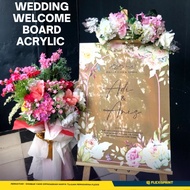WEDDING WELCOME BOARD ACRYLIC | WEDDING WELCOME BOARD PRINTED | WEDDING WELCOME BOARD ARCYLIC | WEDD