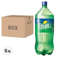 Sprite 雪碧 清爽檸檬風味  2L  6瓶