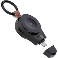 Portable Charger for Apple Watch, 2in1 USB-C Travel Charger 5W Max Compatible with iWatch Ultra 9 8 