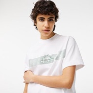 LACOSTE/原價2880/網球系列/白色/短袖上衣/寬鬆版型/US-XL號