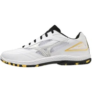 【💥日本直送】Mizuno Wave Drive 9 輕盈 乒乓球 運動鞋 柔軟 波鞋 鞋 男女適用 白色 x 黑色 x 黃色