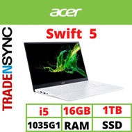 [Brand New Laptop] Acer-Swift 5 | i5-1035G1 | 14" FHD-Touch | Windows 10 | 16GB RAM | 1TB SSD | SF514-54GT-593M |