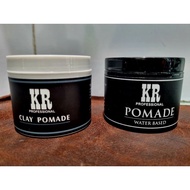 KR PROFESSIONAL CLAY POMADE AND WATER DESED hair wax for men n男士发蜡