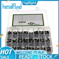 840Pcs/Set 24Values TO-92 Transistor BC547 BC327 BC337 2N2222 3904 PNP/NPN Transistors Set Electroni