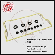 HONDA CIVIC SR4 1.6 DOHC B16A B18C ( SILICONE ) VALVE COVER GASKET / PLUG SEAL / VALVE COVER BUSH