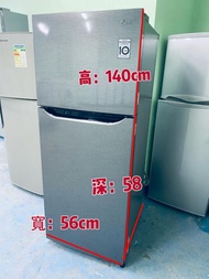 雪櫃 LG 樂金GN-B202SQBB 上置式 140CM高 冷凍型變頻 雙門 184公升 二手電器 清倉大減價 最新款 貨到付款 精選貨品 襟用款 香港二手 洗衣機 二手雪櫃 搬屋 裝修 租樓 地產
