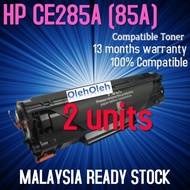 2units HP CE285A 85A 285 CE285 A CE 285A Compatible Laser TonerM1217nfw M1132