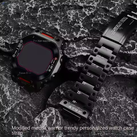 DW 5600 metal case and strap for Casio G-SHOCK 3229 DW-5600 mod kit modified mech warrior GW-B5600 s
