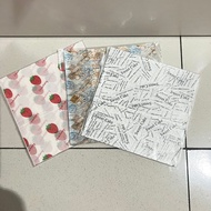 Bento Mat with 18x18 Pattern Wax Paper 18x18