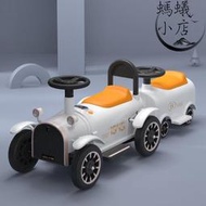 兒童玩具車可坐人小火車電動車四輪遙控汽車雙人寶寶大人玩具童車
