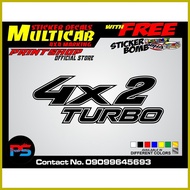 ① ◊☜ ▖ Multicab 4x2 marking Sticker Decals Set cut-out vinyl