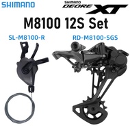 Shimano Deore XT M8100 12V Rear Derailleur MTB Shifter 12 Speed Relationship Kit Mountain Bike 12S G