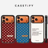 Orange Dot Acrylic Phone Case For iPhone 1 7Pro Max 17 Air 16 Plus 15 14 13 12 Shockproof Protect Ca